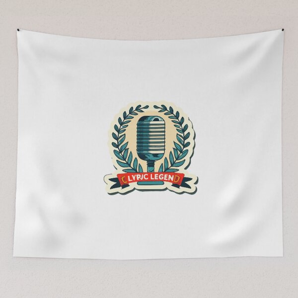 Item preview, Lyric Legend Microphone & Laurel - Battle Rap Classic designed and sold by NiftyWrx.