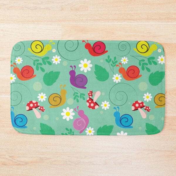 Item preview, snail meadow pattern designed and sold by smalladventures.