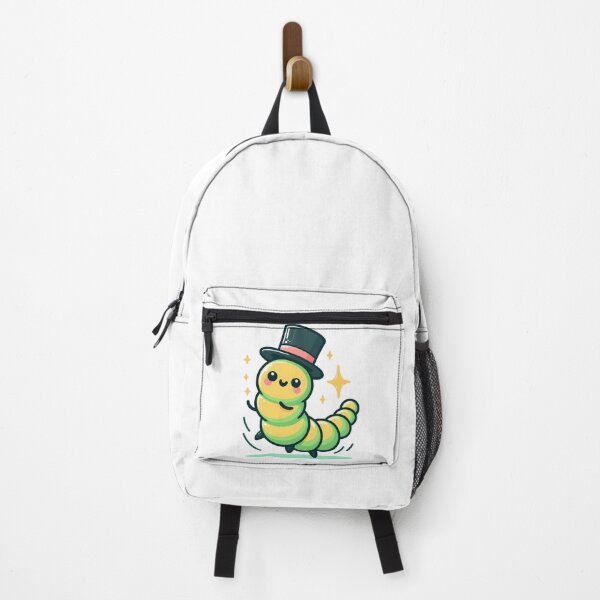 Item preview, Kawaii Caterpillar With Top Hat designed and sold by CanvasCutie.