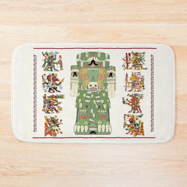 Item preview, Coatlicue - Aztec Mother Goddess Codex Borgia Style JP designed and sold by Aztectees.