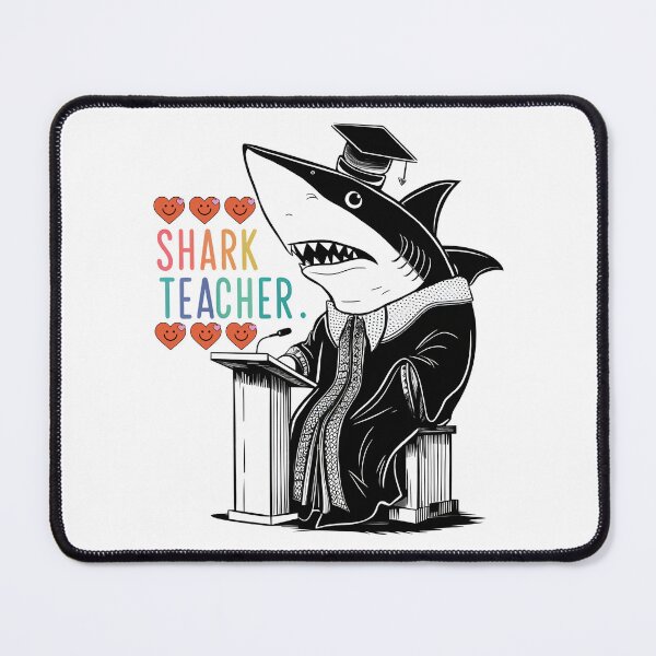 Item preview, Shark Teacher designed and sold by deviatepolo.