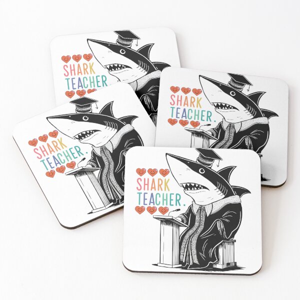Item preview, Shark Teacher designed and sold by deviatepolo.