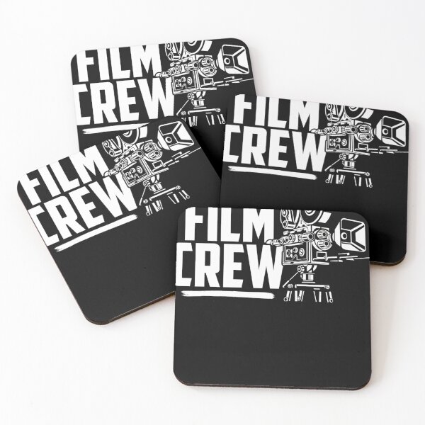 Item preview, Film Crew  Retro Movie Camera White Print designed and sold by EmilieGaillard.