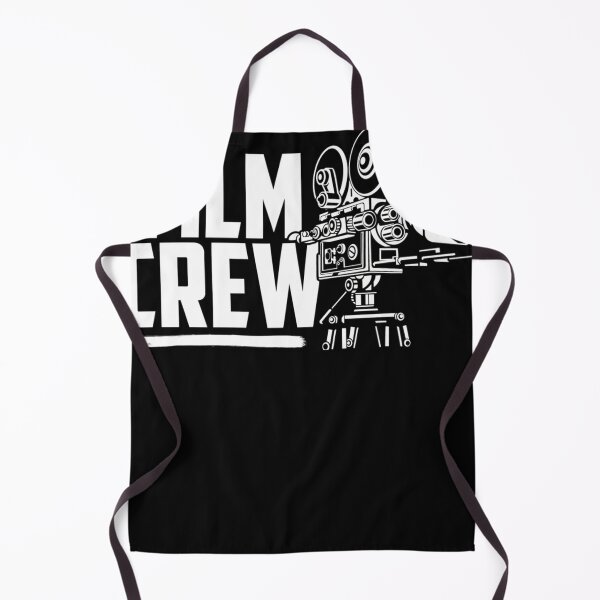 Item preview, Film Crew Retro Movie Camera White Print designed and sold by EmilieGaillard.