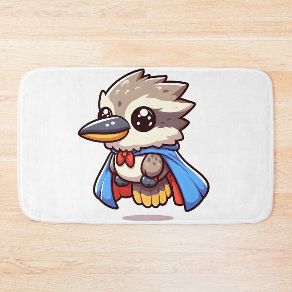 Item preview, Kawaii Kookaburra With Superhero Cape designed and sold by CanvasCutie.