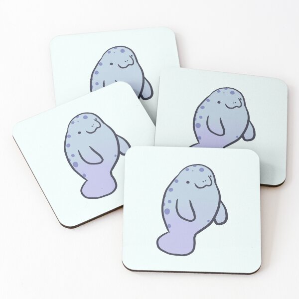 Item preview, Cute manatee art  designed and sold by Mayarart.
