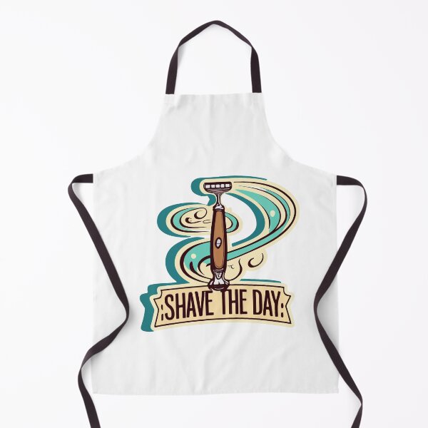 Item preview, Vintage 'Shave the Day' Barber's Razor Design designed and sold by NiftyWrx.