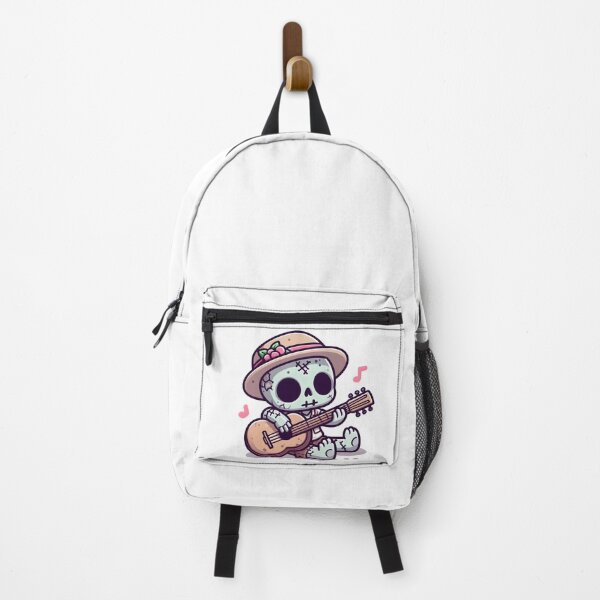 Item preview, Kawaii Gentle Zombie With Guitar designed and sold by CanvasCutie.
