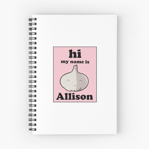 Item preview, A Garlic Named Allison designed and sold by littlesplendors.
