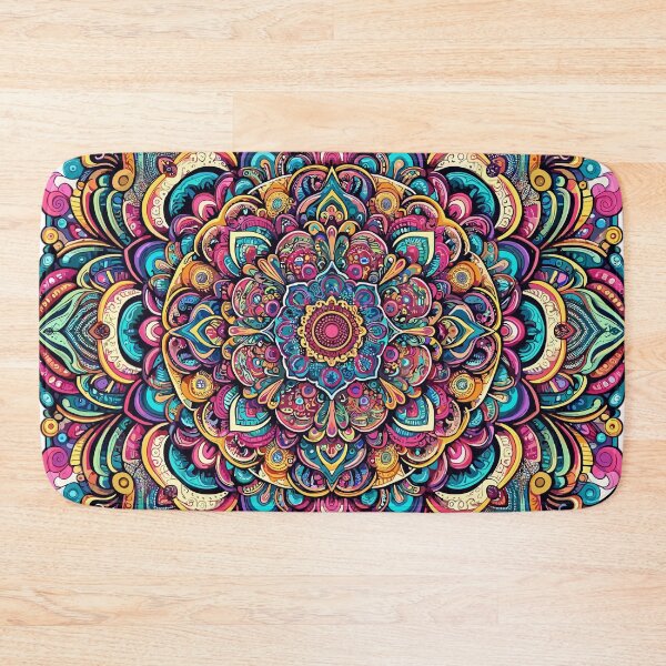 Item preview, Psychedelisches Mandala designed and sold by MezkalArts.