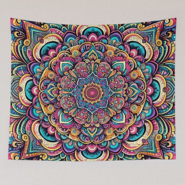 Item preview, Psychedelisches Mandala designed and sold by MezkalArts.