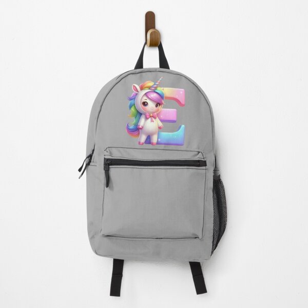 Item preview, Unicorn kawaii alphabet monogram letter E  designed and sold by portrait4you.