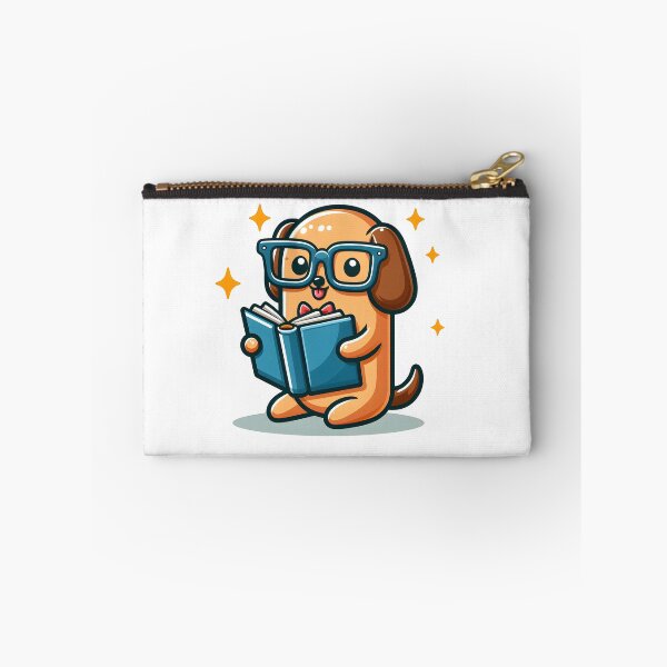 Item preview, Kawaii Hot Dog With Glasses designed and sold by CanvasCutie.