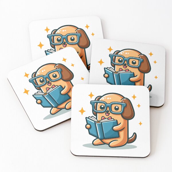 Item preview, Kawaii Hot Dog With Glasses designed and sold by CanvasCutie.