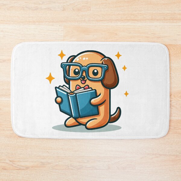 Item preview, Kawaii Hot Dog With Glasses designed and sold by CanvasCutie.