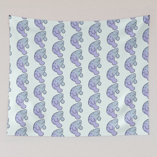 Item preview, Cute manatee drawing  designed and sold by Mayarart.