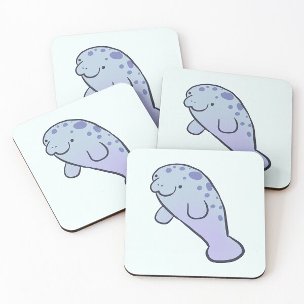 Item preview, Cute manatee drawing  designed and sold by Mayarart.