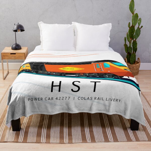 Item preview, HST Power Car 43277 | Colas Rail Livery designed and sold by MarkGeorgeArt.