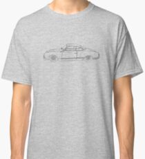 Wireframe Ghia (Black) Classic T-Shirt