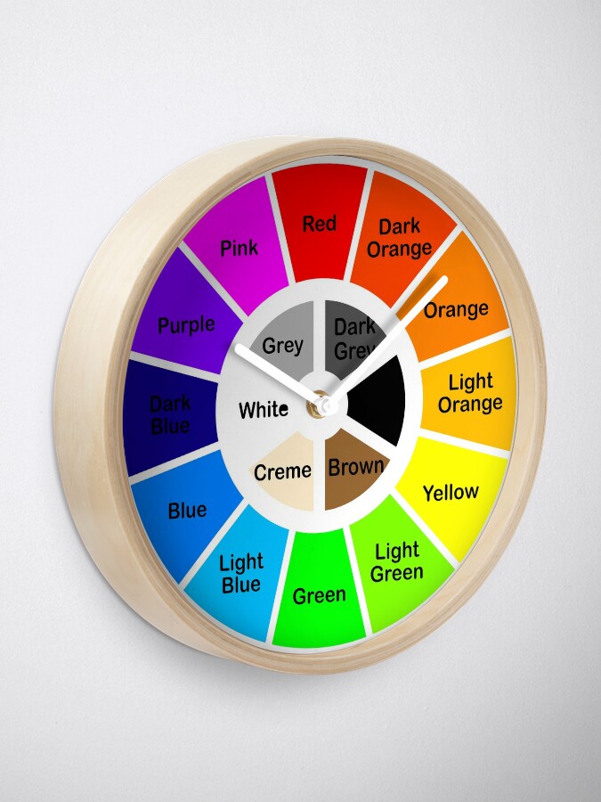 RGB CMYK Color Wheel - Double Sided Pendant