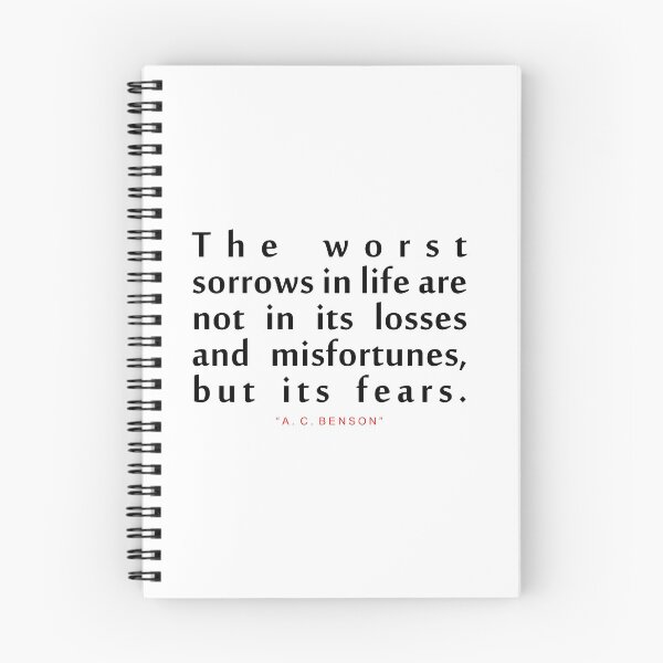 Item preview, The worst sorrows..."A. C. Benson" Inspirational Quote designed and sold by ColorQuote.