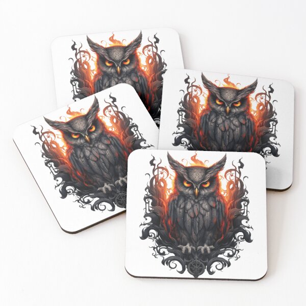 Item preview, Gothic Owl designed and sold by Eiwaprints.