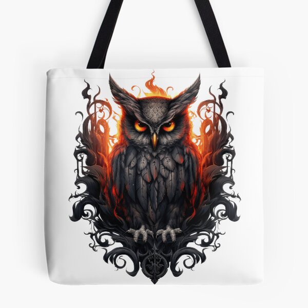 Item preview, Gothic Owl designed and sold by Eiwaprints.