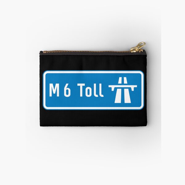 Item preview, West Midlands Bound - Blue M6 Toll Motorway Sign designed and sold by WilliamsonMedia.