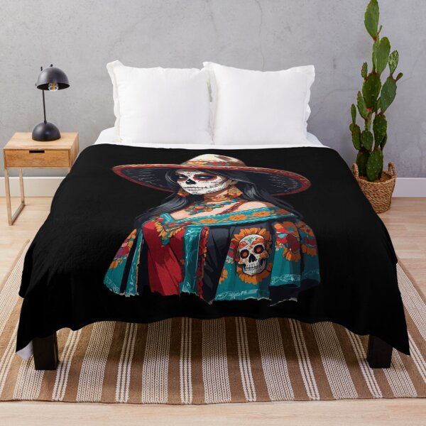 Item preview, Iconic Sugar Skull Mexico Skull Streetwear designed and sold by LuminOrb.