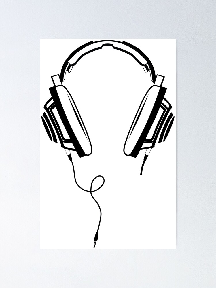 DJ headphones | Poster