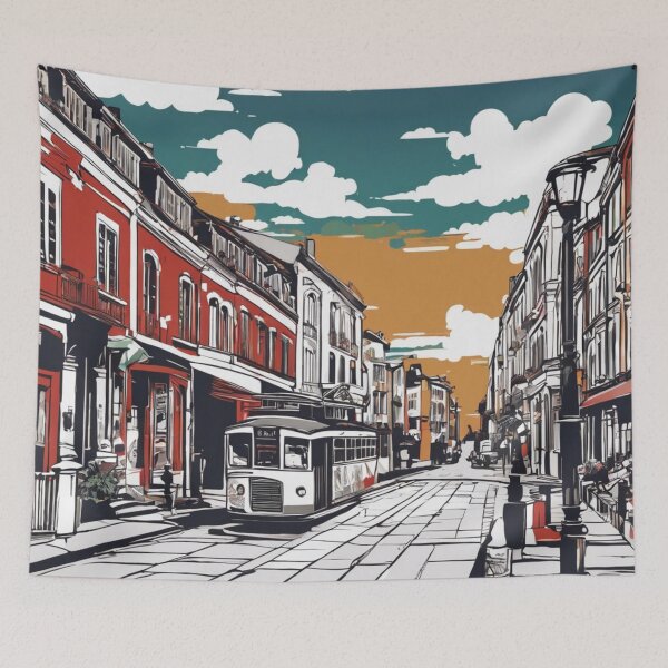 Item preview, streetcar in the city designed and sold by HD1450.