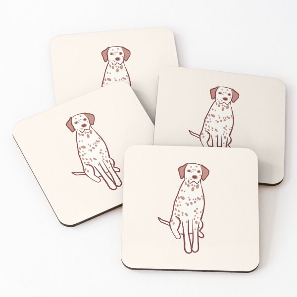 Item preview, Cute brown dalmatian dog   designed and sold by Mayarart.