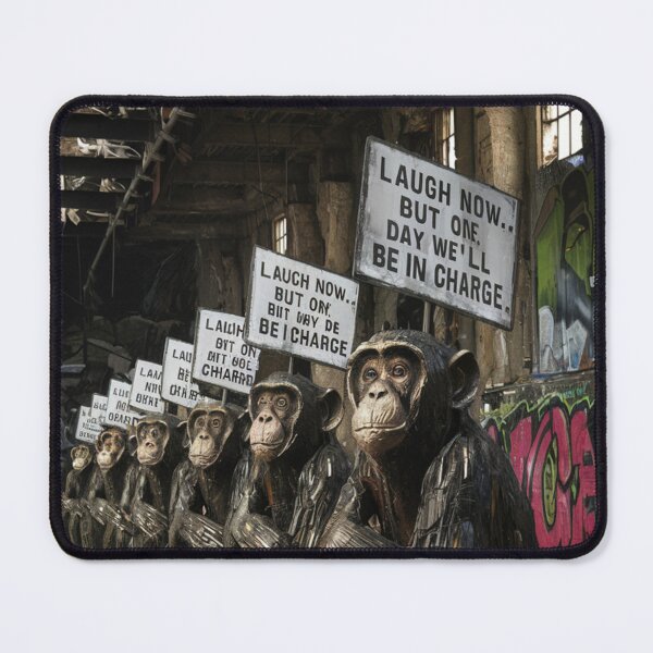 Item preview, Monkeys Stencil Graffiti designed and sold by Bomax121.