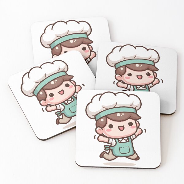 Item preview, Kawaii Baker With Apron designed and sold by CanvasCutie.
