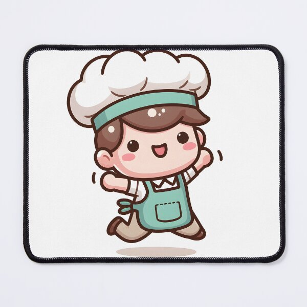 Item preview, Kawaii Baker With Apron designed and sold by CanvasCutie.