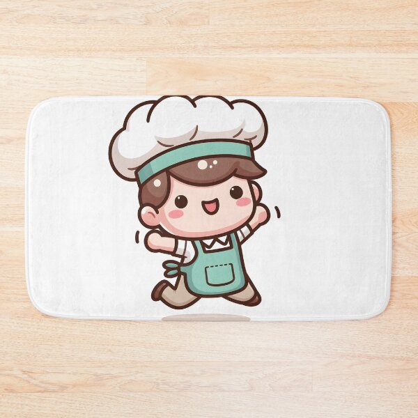 Item preview, Kawaii Baker With Apron designed and sold by CanvasCutie.