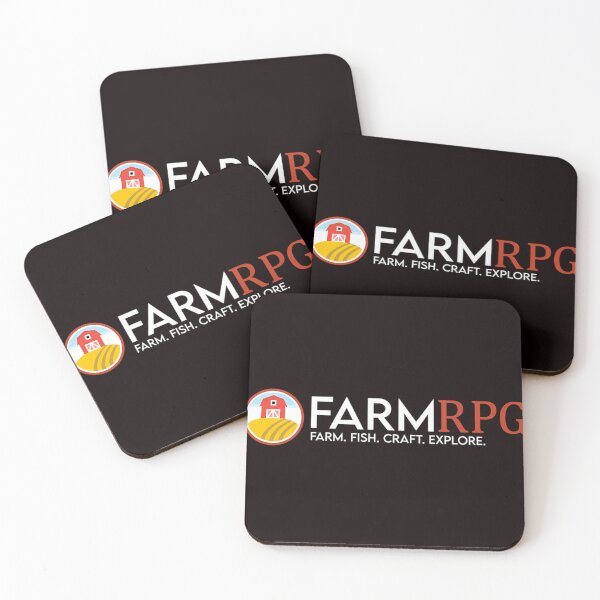 Item preview, Farm RPG Logo designed and sold by LeoDijoux.