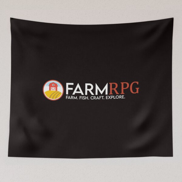 Item preview, Farm RPG Logo designed and sold by LeoDijoux.