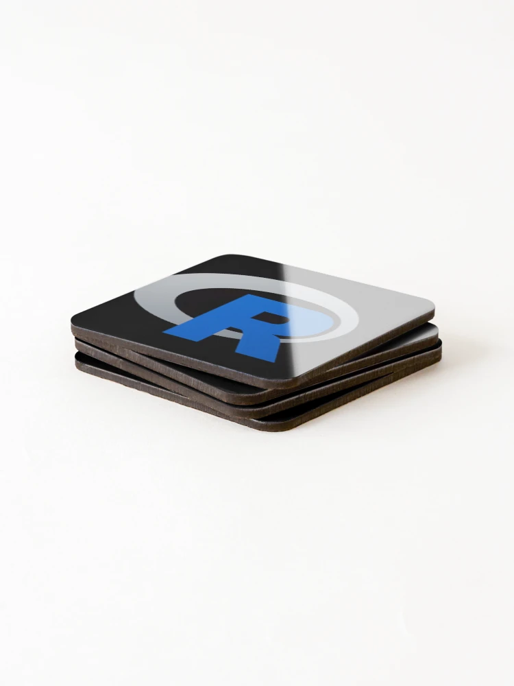 Thumbnail 4 of 5, Coasters (Set of 4), R programming language R logo designed and sold by RhodaSchiller.