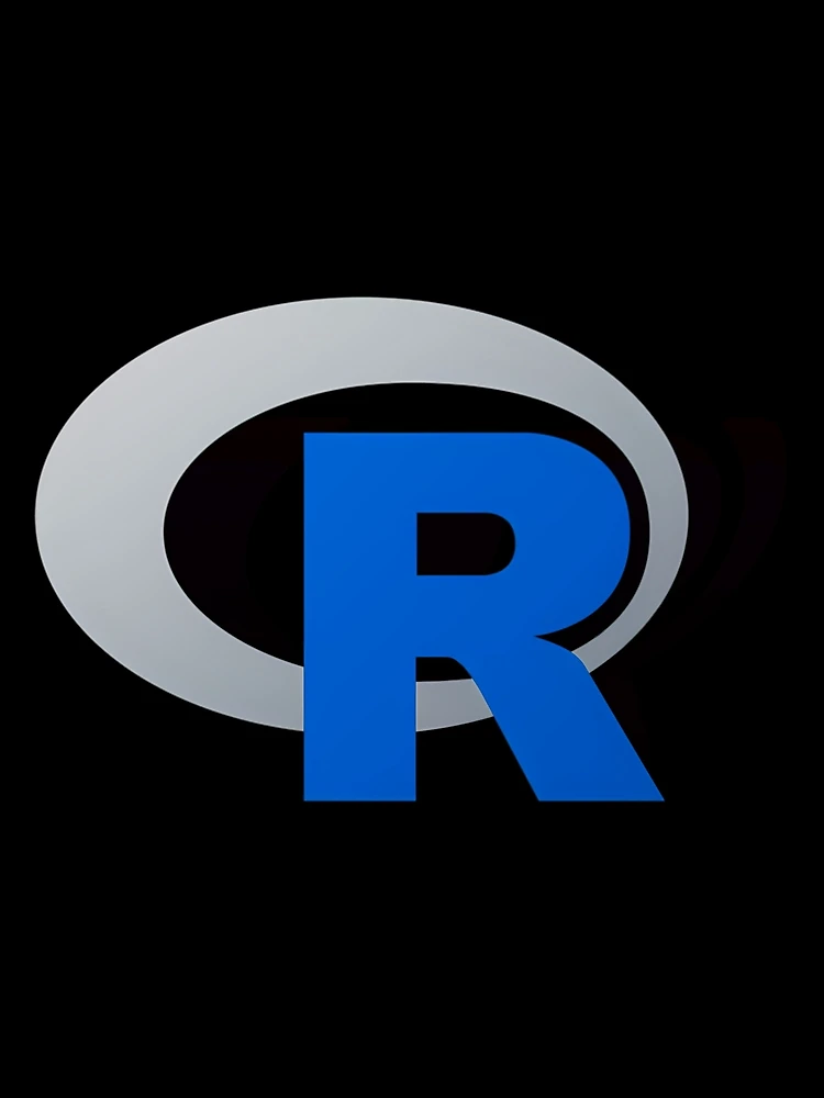 Thumbnail 3 of 3, Scarf, R programming language R logo designed and sold by RhodaSchiller.