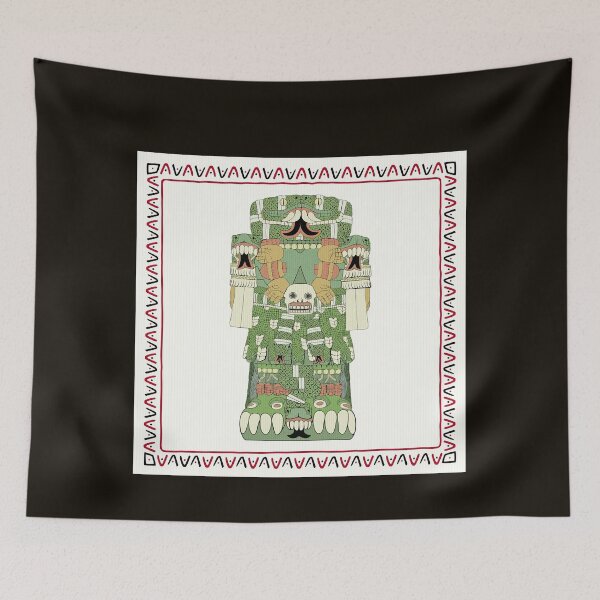 Item preview, Coatlicue - Aztec Mother of Gods Borgia Style TP designed and sold by Aztectees.