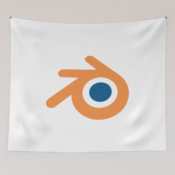 Item preview, Blender Logo Orange And Blue designed and sold by KayleyRuecker.