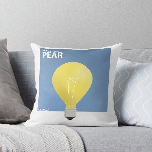 Item preview, Literal Danish Pear. The Danish name for lightbulb designed and sold by badlydoodled.