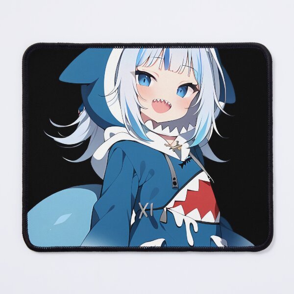 Item preview, Anime Shark Girl With Oversized Hoodie designed and sold by PixiAnime.