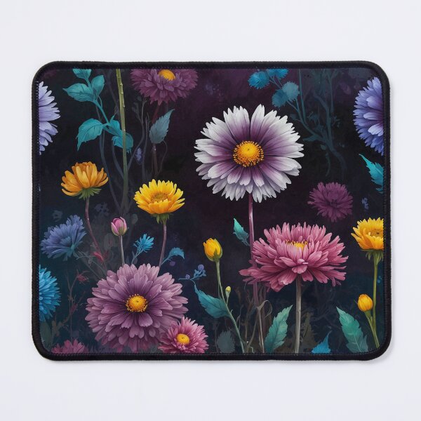 Item preview, Blooming Night - Floral Tapestry designed and sold by Animepic222.