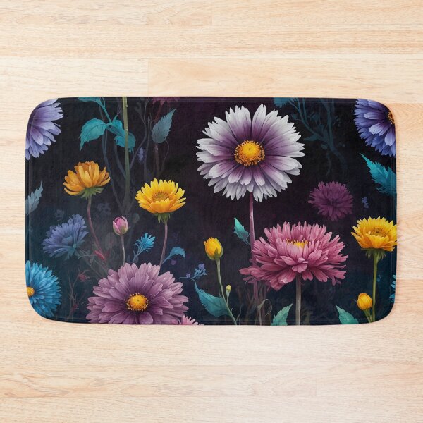 Item preview, Blooming Night - Floral Tapestry designed and sold by Animepic222.