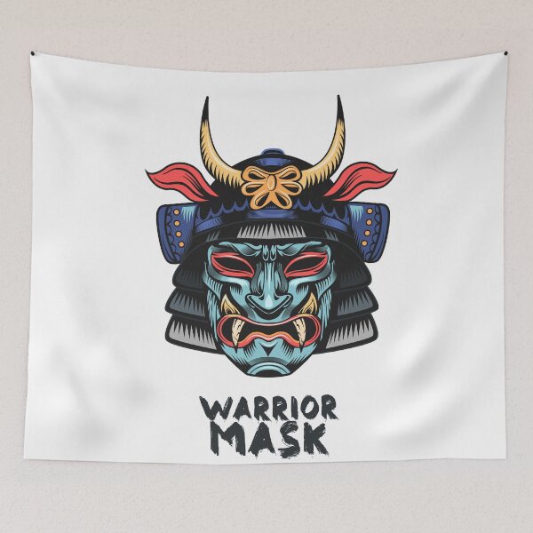 Item preview, Warrior Mask designed and sold by BlackOwlCreate.