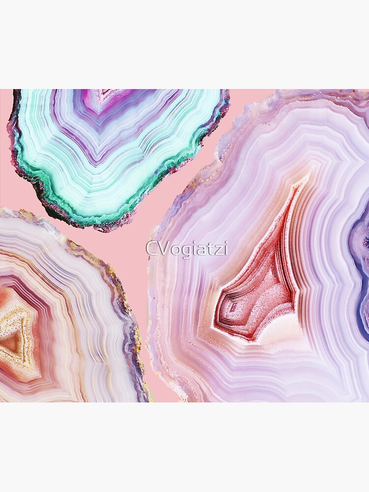 Mineral Agates #Glam collection by CVogiatzi