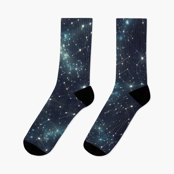 Item preview, Stellar Constellations The Cosmic Network of Starry Paths designed and sold by ArtComixHaven.