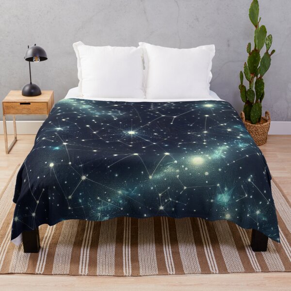 Item preview, Stellar Constellations The Cosmic Network of Starry Paths designed and sold by ArtComixHaven.